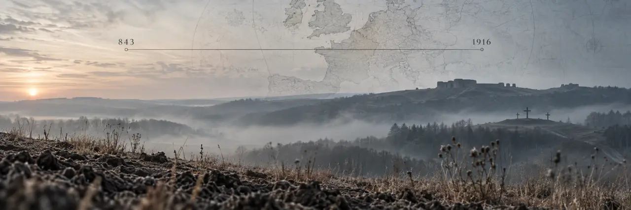 Verdun, deux dates et une mémoire européenne de 843 à 1916