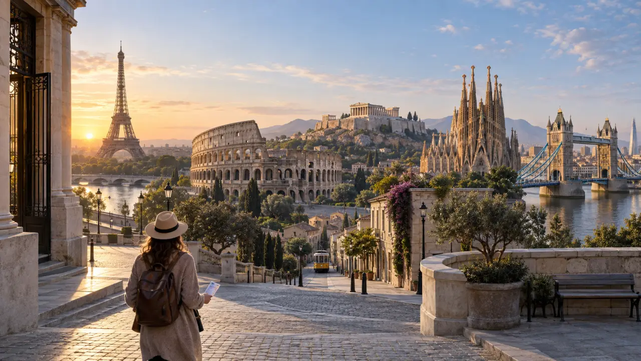 Monuments européens : 5 icônes historiques et les stratégies pour éviter la foule